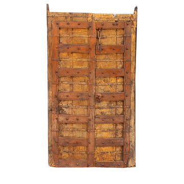 Indian Rajasthani Antique Doors #015 - 106x193cm
