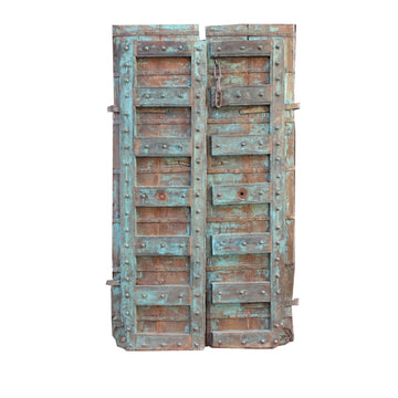 Indian Rajasthani Antique Doors #024 - 100x192cm