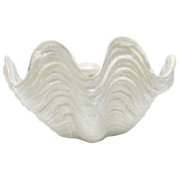 Medium Ceramic Clam Shell