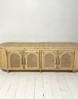 Low Rattan Arches Sideboard 180cm