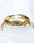 Medium Brass Crab