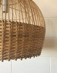 Medium Natural Dune Rattan Pendant