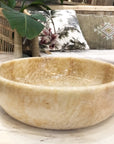 Onyx Stone Bowl 22cm Dia