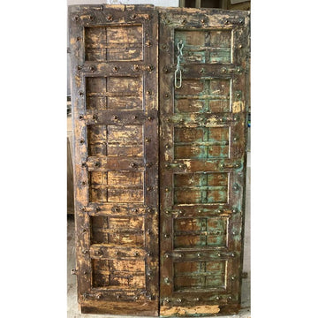 Indian Rajasthani Antique Doors #068 - 100x200cm