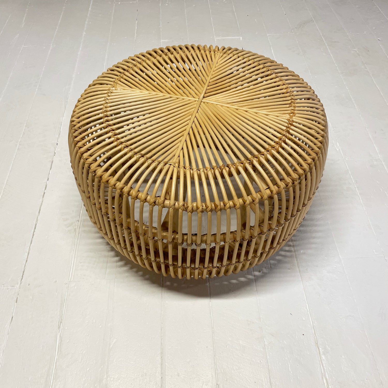 Natural Avalon Round Rattan Coffee Table