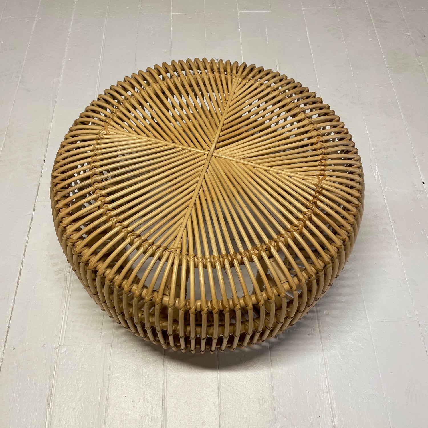 Natural Avalon Round Rattan Coffee Table