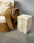 White Onyx Side Table