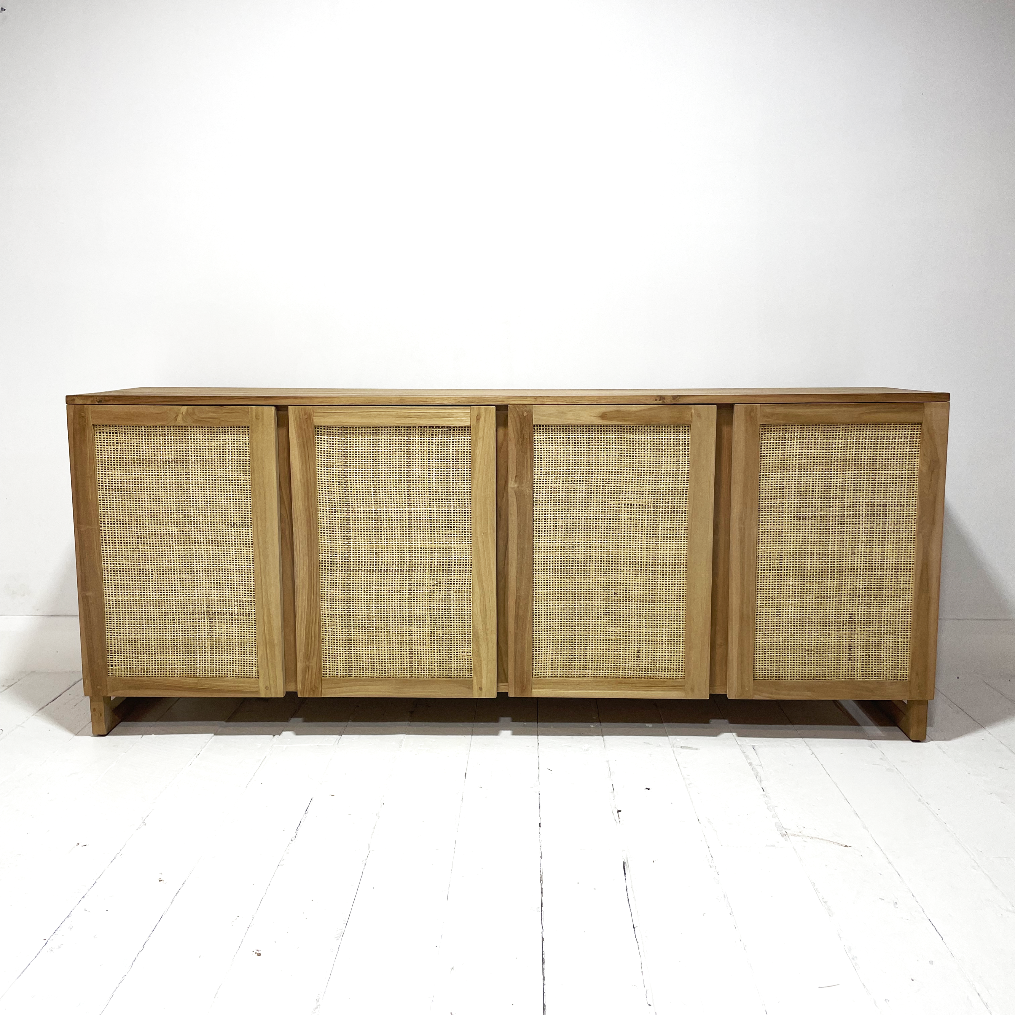 Palms Rattan &amp; Timber Sideboard 180cm