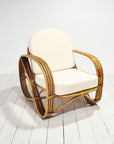 Caramel Pretzel Rattan Lounge Suite - 2 Seater | Cream