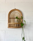 Large Promise Rainbow Rattan Shelf