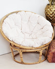 Single Rattan Papasan Chair