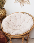 Single Rattan Papasan Chair