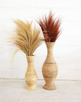 Large Rattan Vase