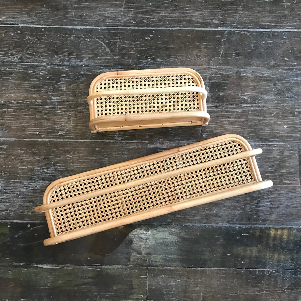 Long Rattan Weave Shelf – Paradise Living Co.