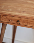 Retro Teak Timber Desk