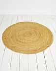 Round Braided Jute Rug | Assorted Sizes