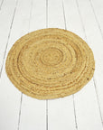 Round Braided Jute Rug | Assorted Sizes