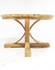 Round Teak Dining Table 120cm Dia