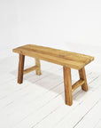 Rustic Teak Bench Seat 1000mm