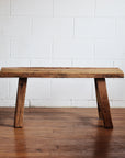 Rustic Teak Bench Seat 1000mm