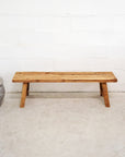 Rustic Teak Bench Seat 1500mm