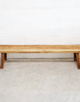 Rustic Teak Bench Seat 2500mm