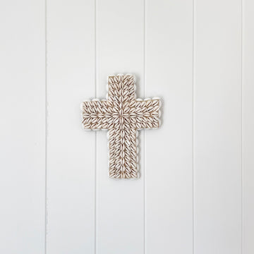 Small Cowrie Shell Cross