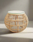 Small Round Rattan Coffee Table | Pre Order