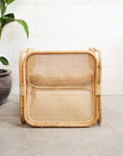 Square Rattan Lounger Chair | Pre Order