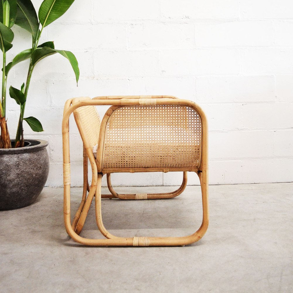 Square 2025 rattan chair