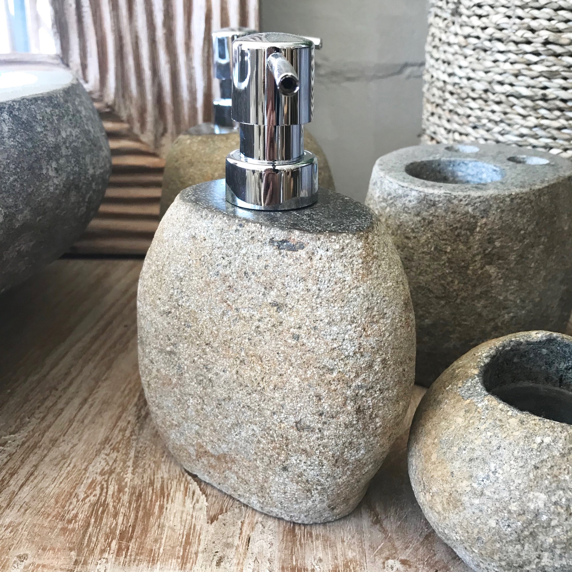 Stone Soap Dispenser