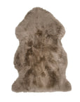 Taupe Wool Sheepskin Rug Standard 105cm