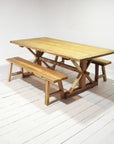 Rustic Teak Bench Seat 1500mm