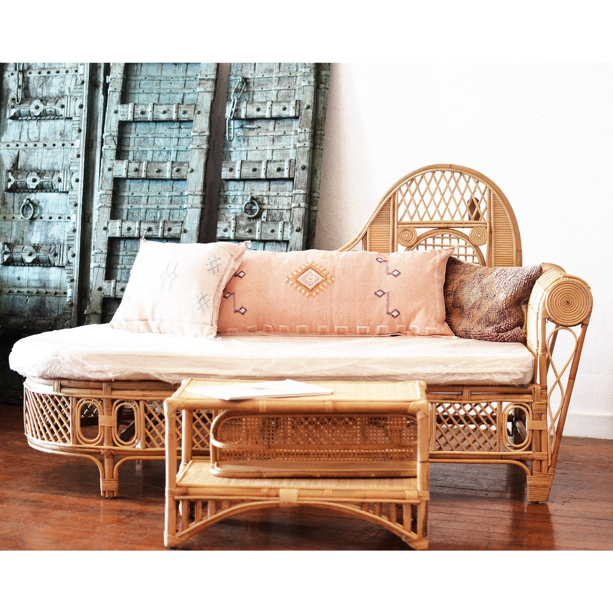 Belize Daybed Rattan The King Natural Rattan Daybed - Natural | Made To Order – Paradise ...