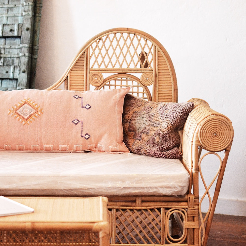 Belize Daybed Rattan The King Natural Rattan Daybed - Natural | Made To Order – Paradise ...