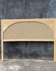 Villa Arch Timber Bedhead - Queen