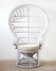 White Classic Peacock Chair