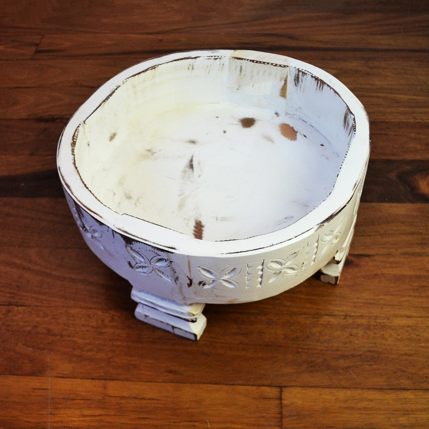 White Indian Timber Grinder Tables | Assorted Sizes